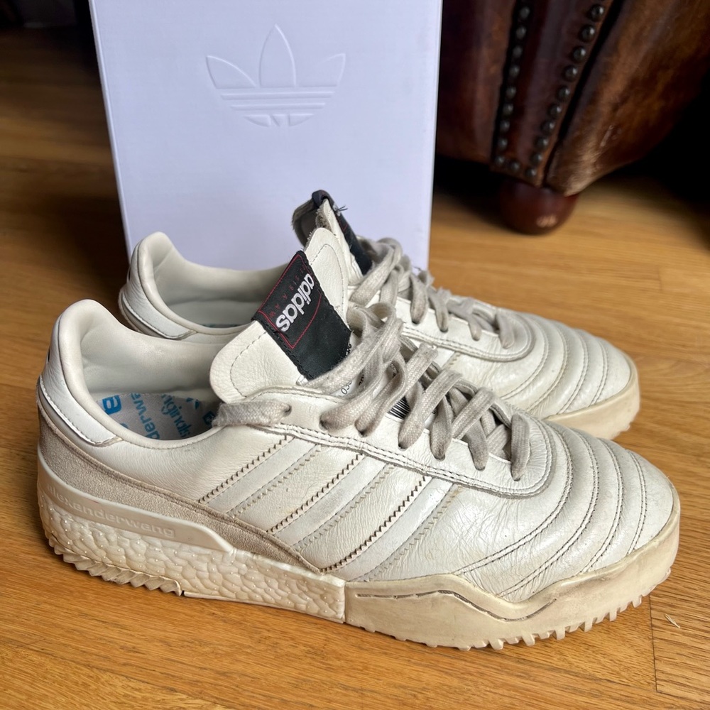 Adidas Originals by Alexander Wang Sneakers- White & Beige, 6.5 / 8